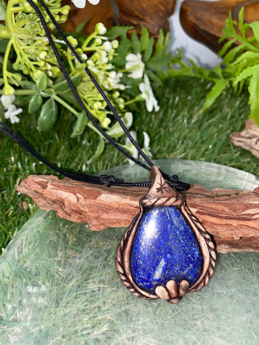 Handmade Necklace- Lapis Lazouli Stone