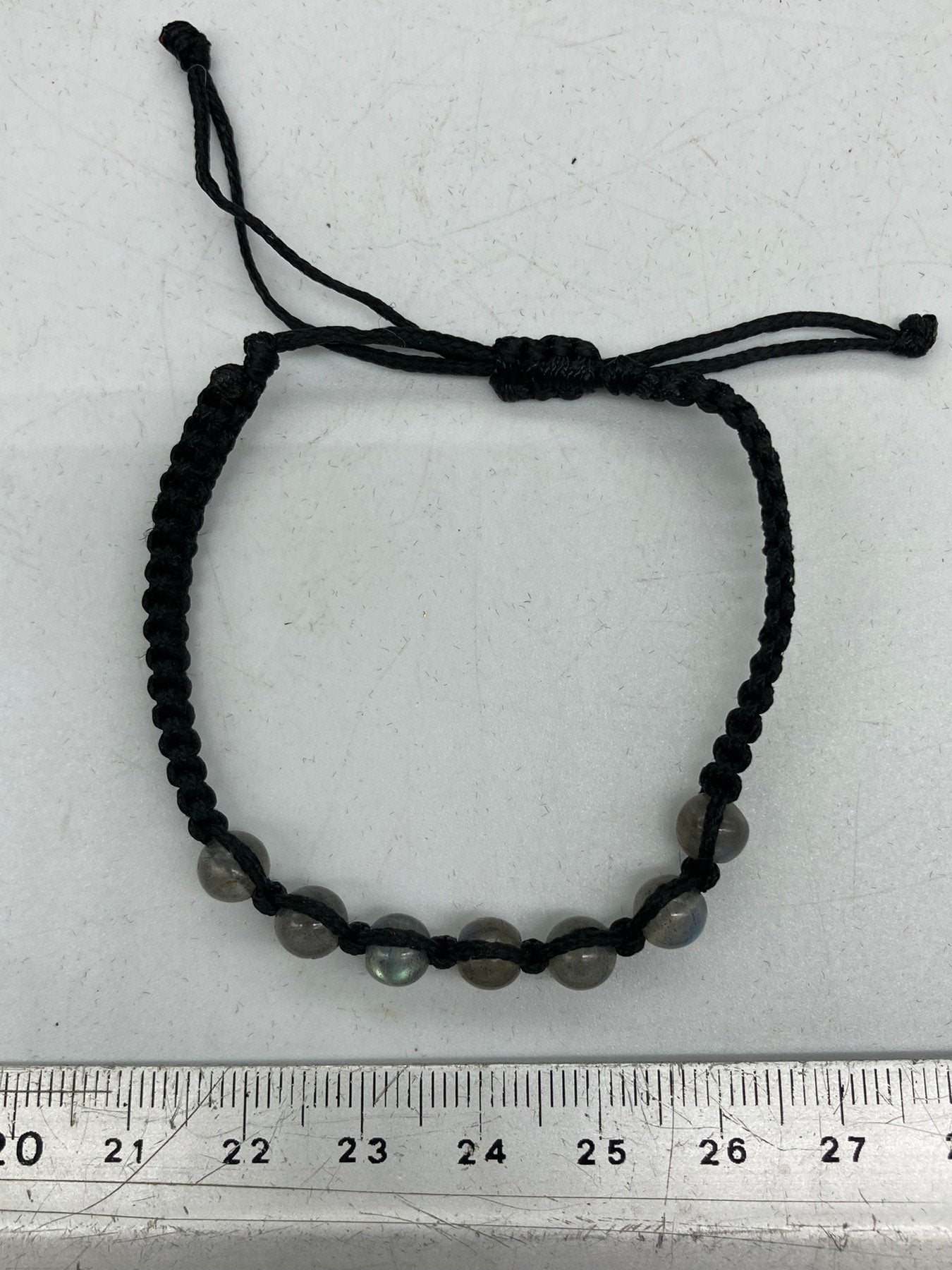 Labradorite Crystal Beads Bracelet