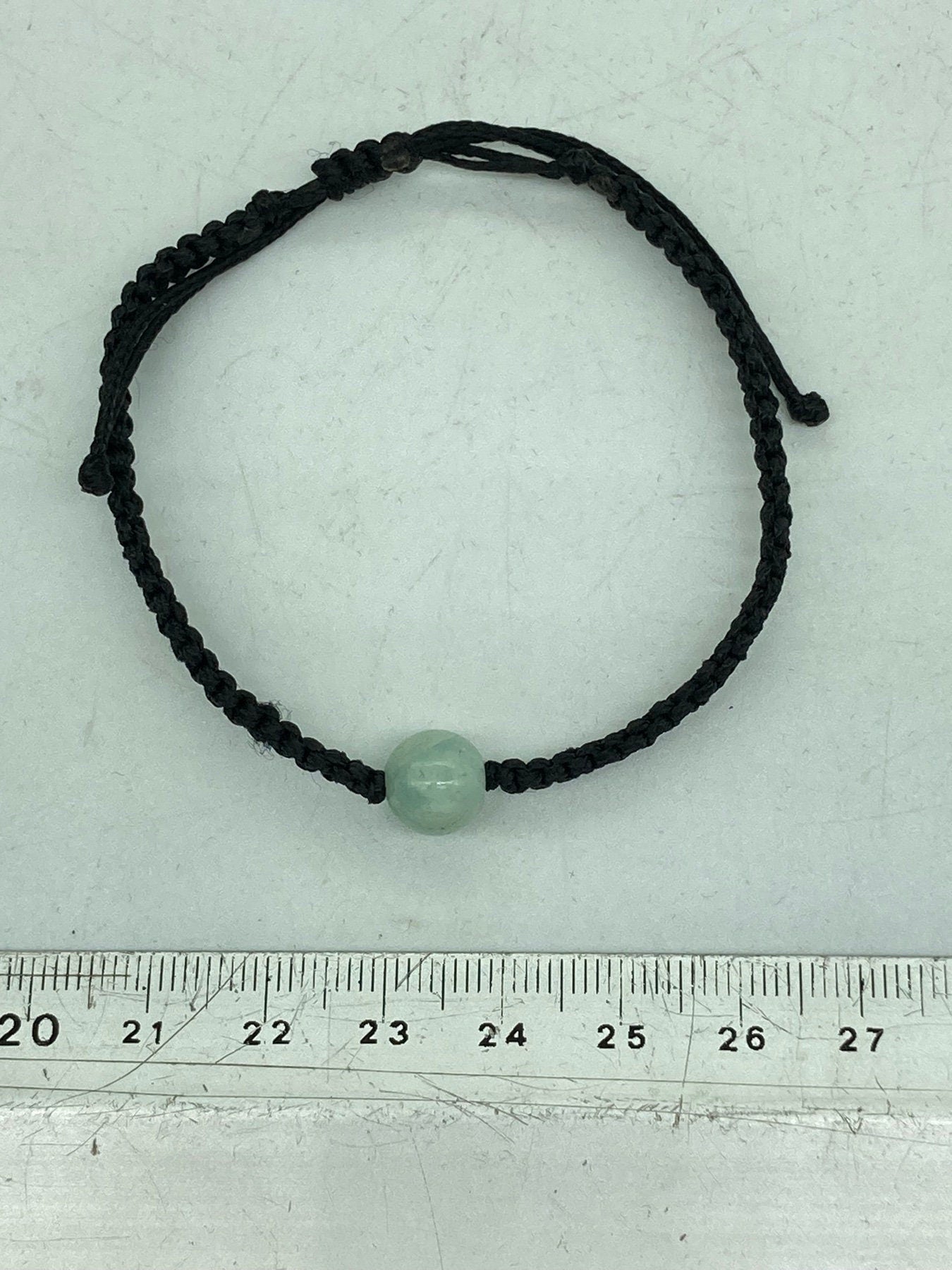 Amazonite Bead Simple Macrame Bracelet
