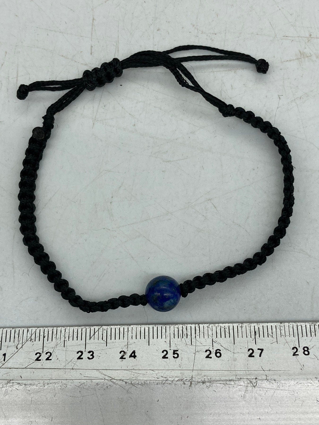 Βραχιόλι Lapis Lazuli Crystal Bead Χειροποίητο