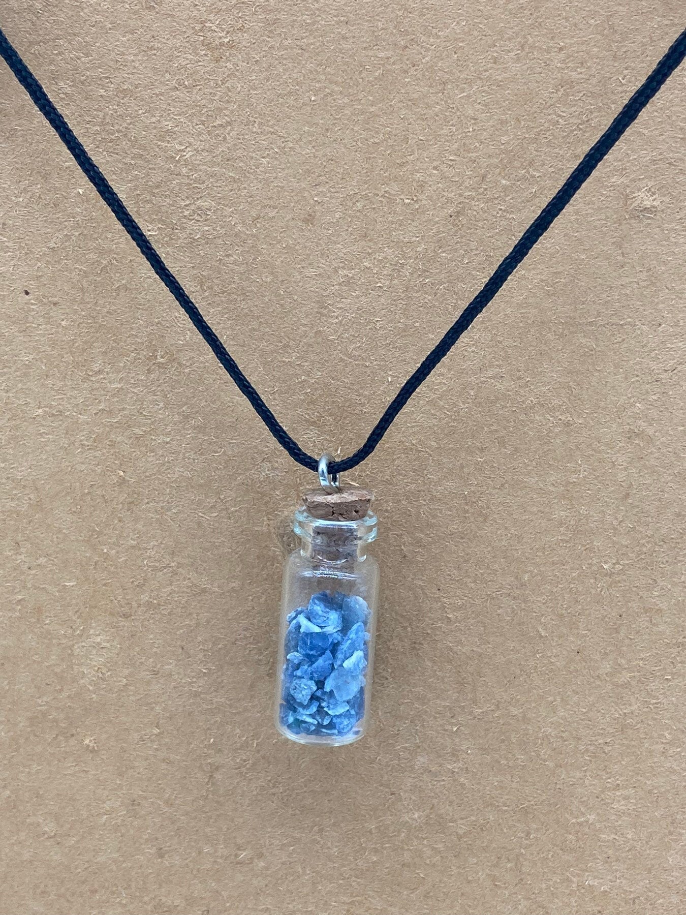Sodalite Crystal Chips Necklace