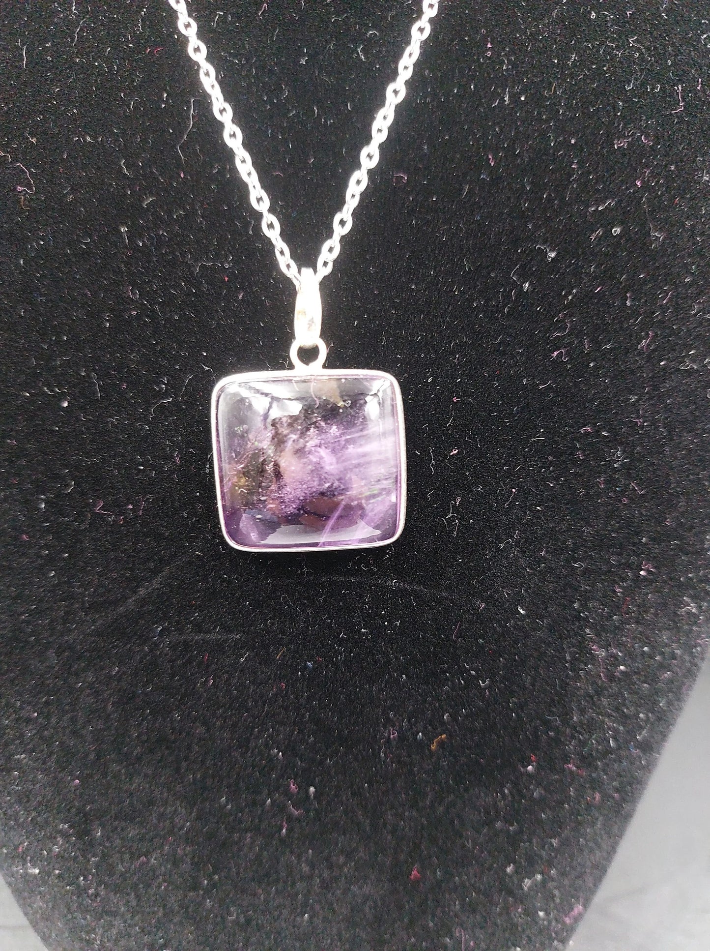 Ametrine Crystal Sterling Silver 925 Necklace