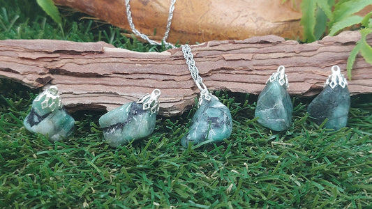 Emerald Crystal Necklace