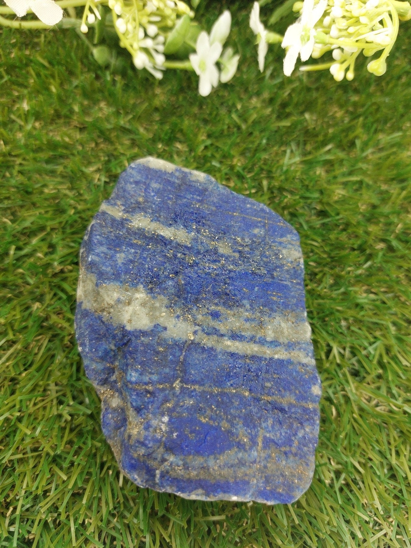 Lapis Lazuli with Pyrite Collector Piece Rough Crystal