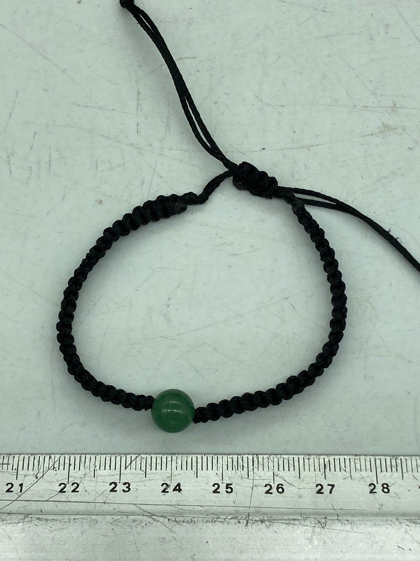 Green Aventurine Crystal Bead Bracelet Handmade