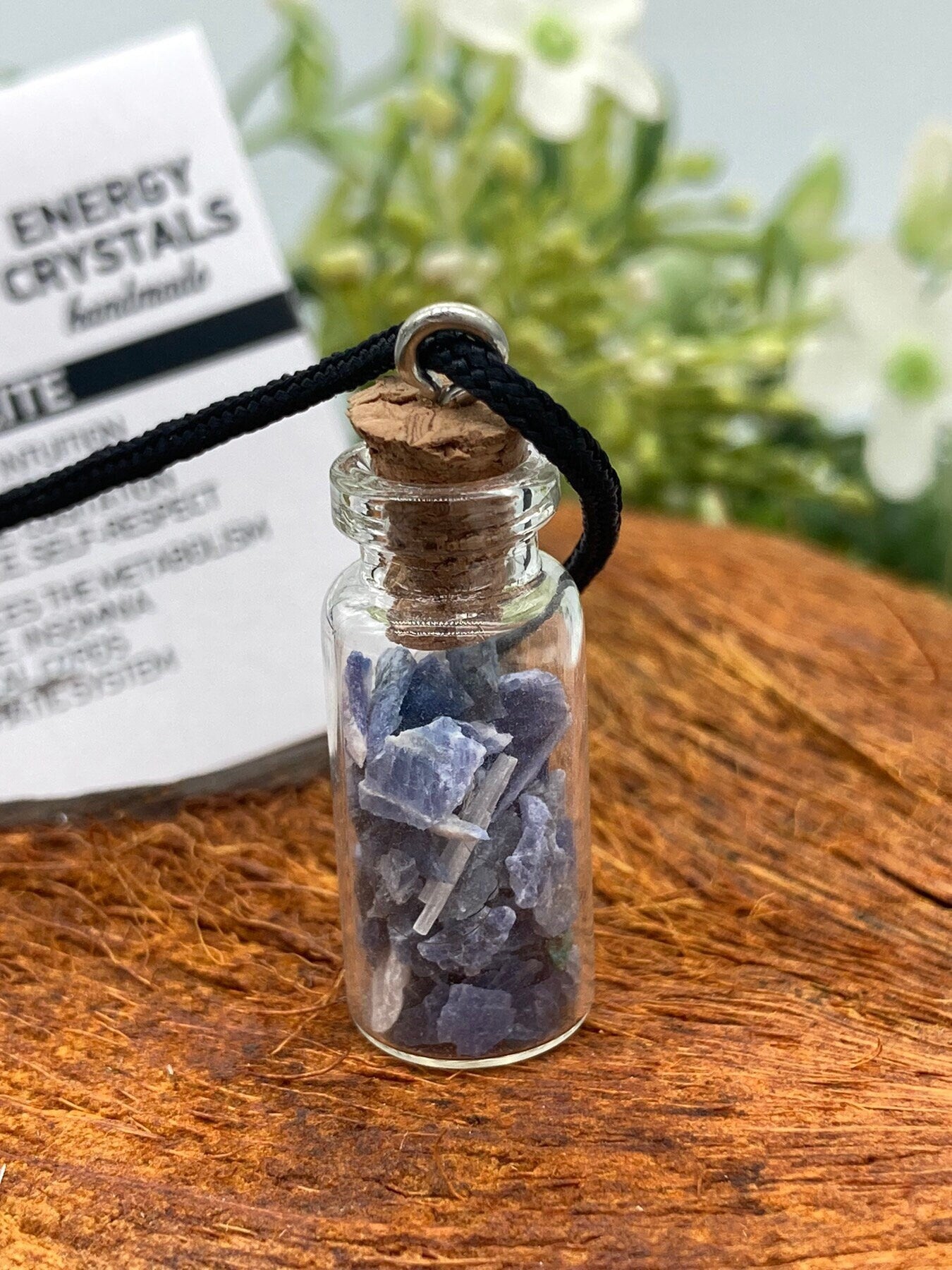 Sodalite Crystal Chips Necklace