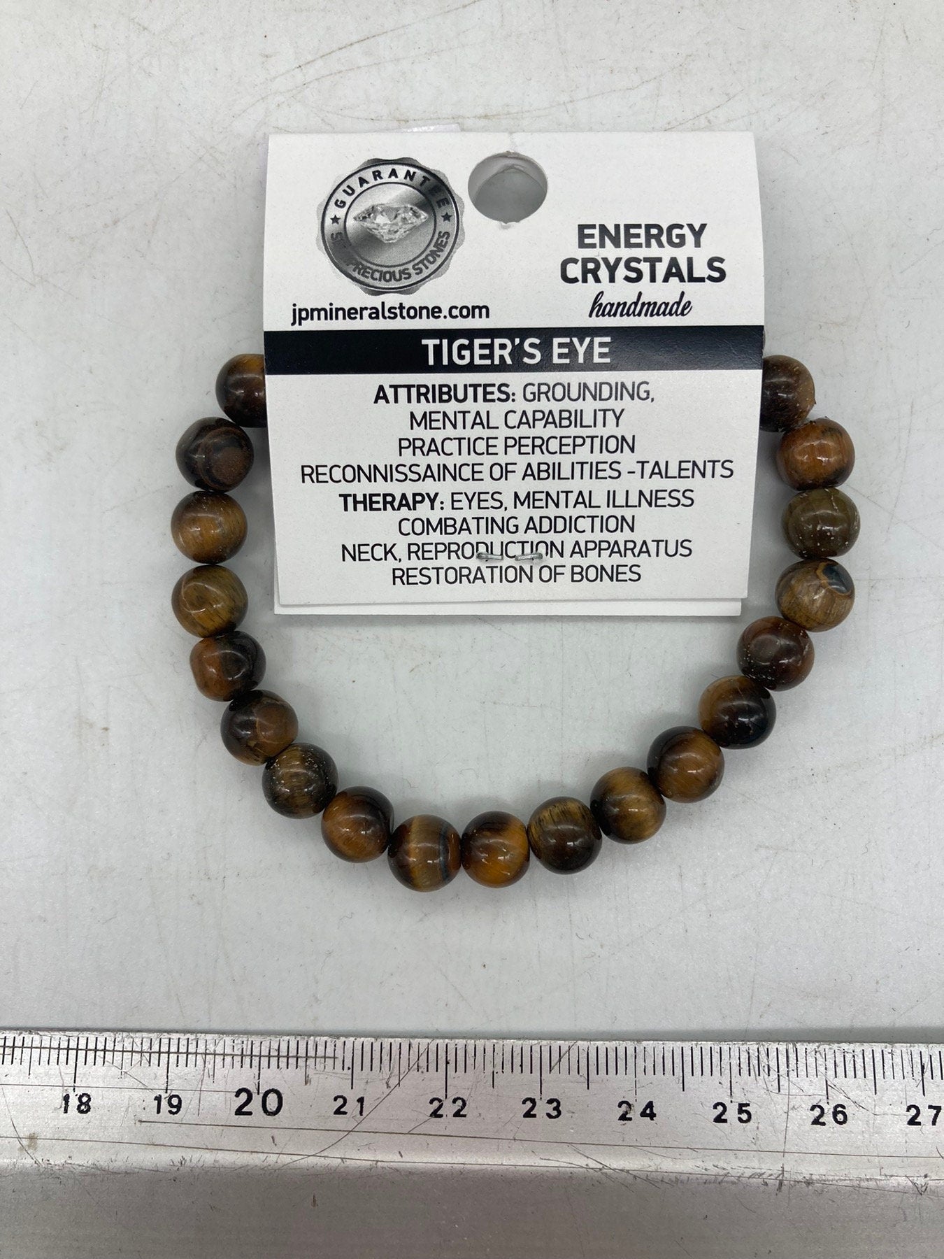 Tiger Eye Natural Crystal 8MM Beads Bracelets, Wrist Gemstone Bracelet, Strechy Bracelet, Beaded Bracelet, Hand Made Gift, Crystal Bracelet