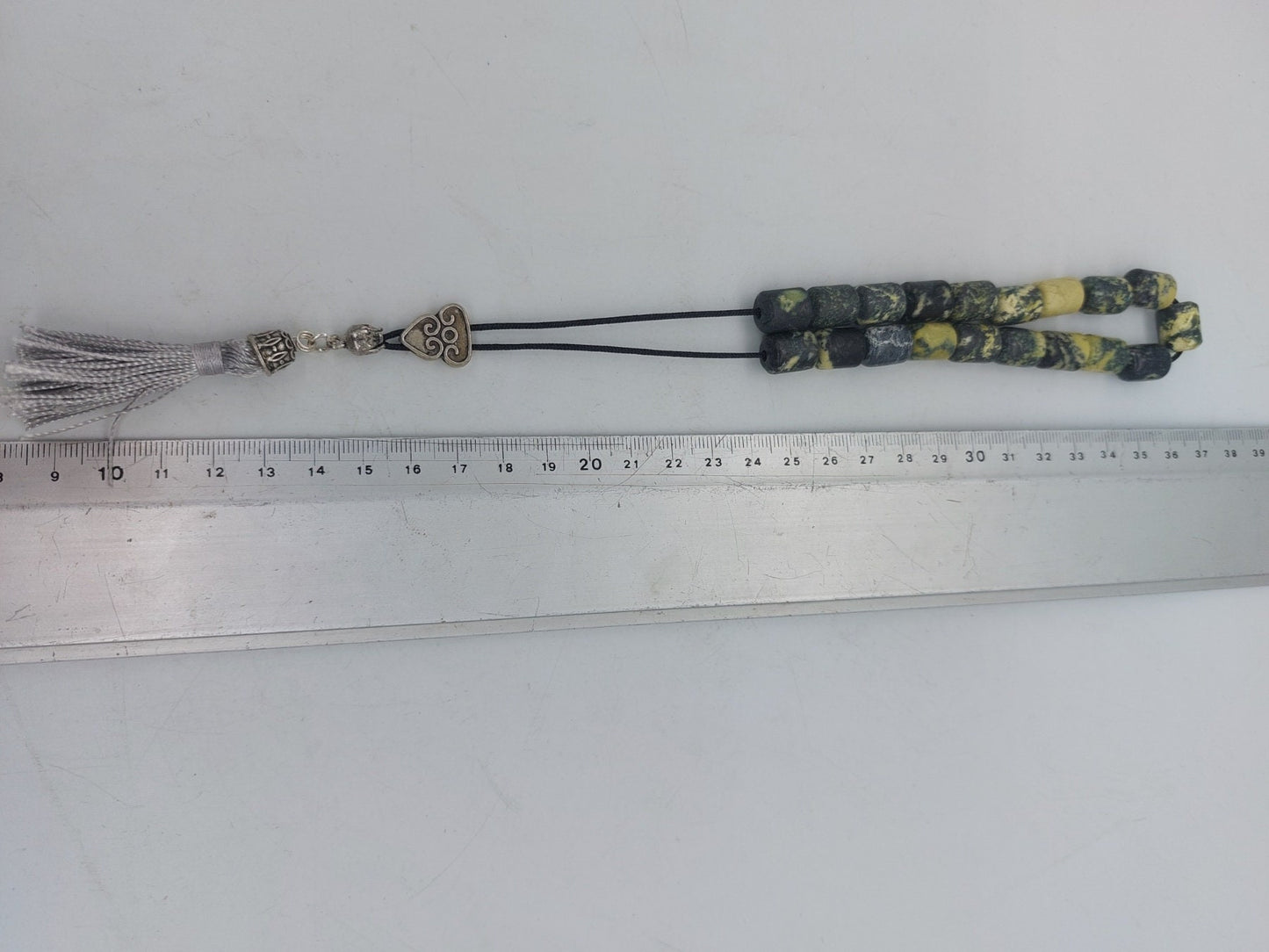 Serpentine Crystal -Handmade-Worry beads-Meander-Greek kompoloi-Greek coulture-Gift idea-Men's accessories