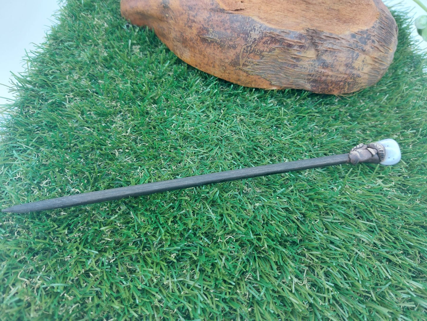 Purple Agate Crystal Wand -Fairy wand-Wizard wand-Nature Wand Healing Crystal Zodiac Mineral Stone