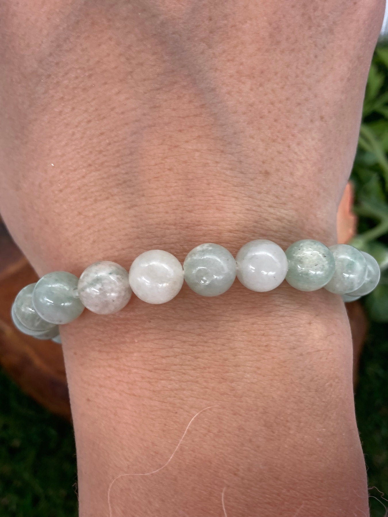 Aventurine Natural Crystal 8MM Beads Bracelets, Wrist Gemstone Bracelet, Strechy Bracelet, Beaded Bracelet, Hand Made Gift, Crystal Bracelet