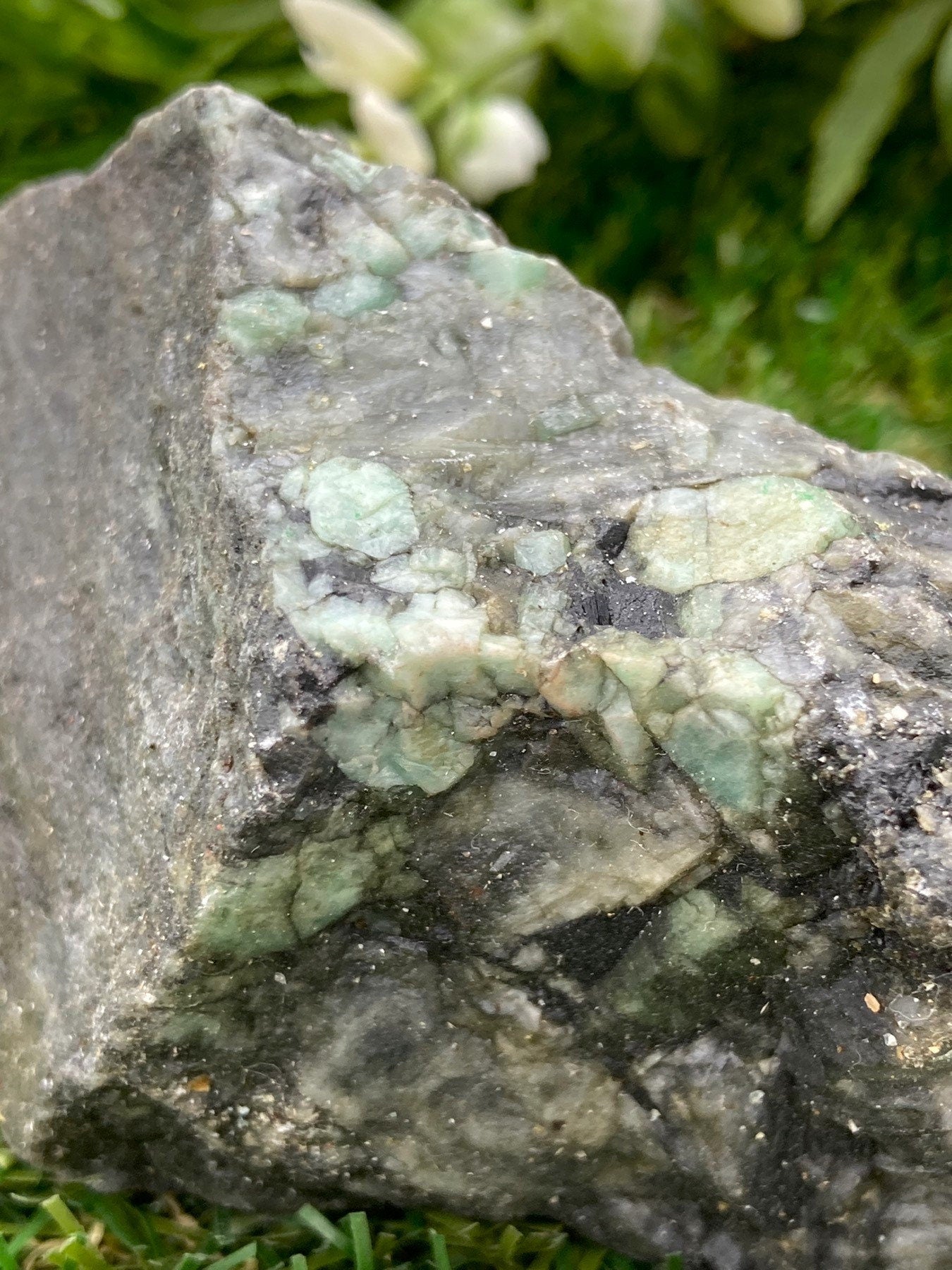 Emerald Natural Rough Crystal Collector Piece