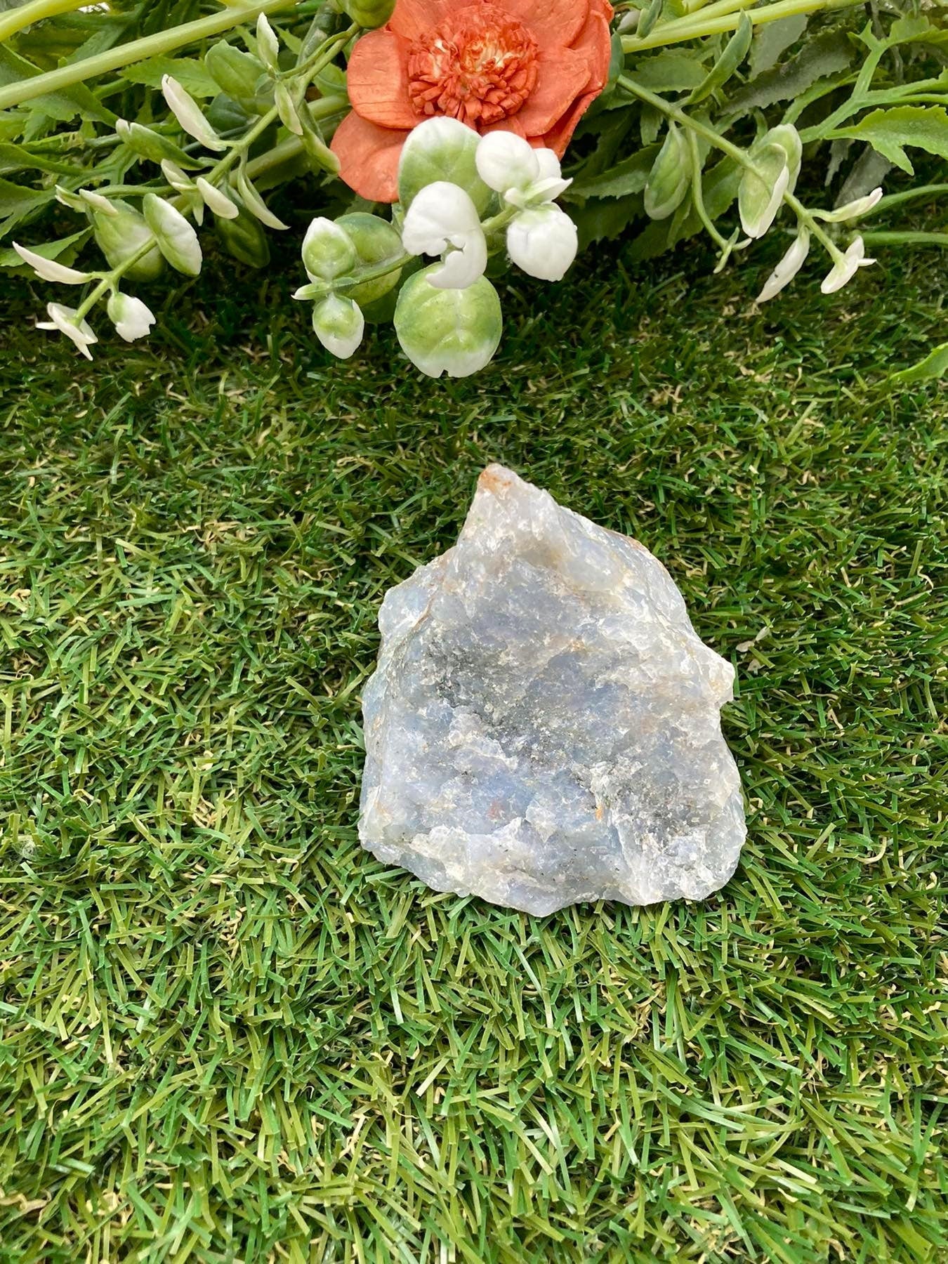 Natural Crystal Sky Blue Quartz Collection Specimen