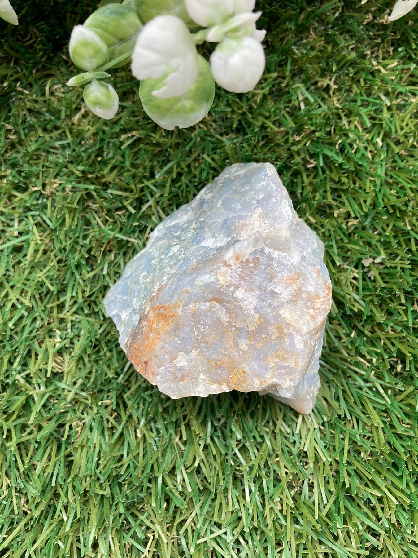 Natural Crystal Sky Blue Quartz Collection Specimen