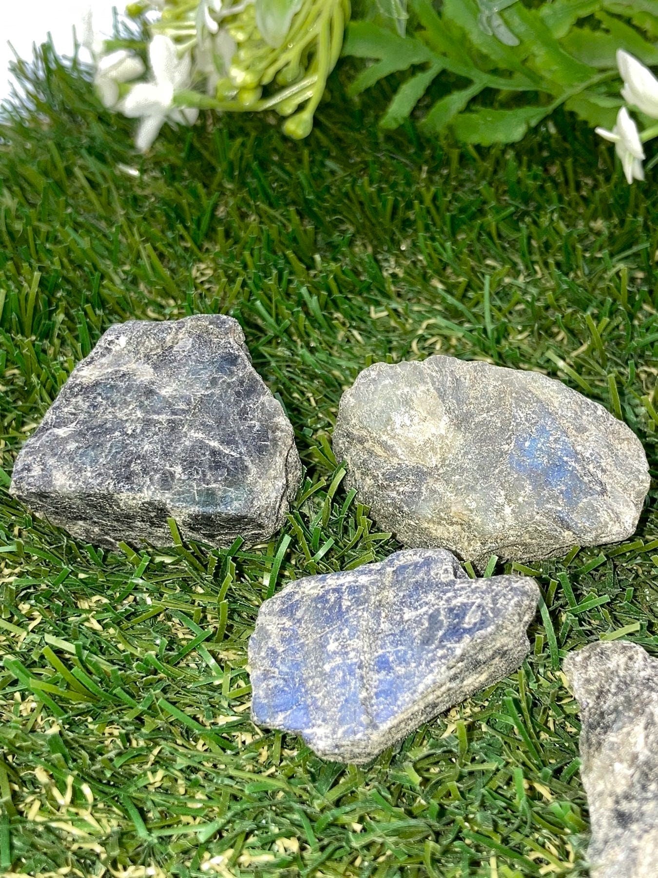Natural Labradorite Rough Crystal Lot