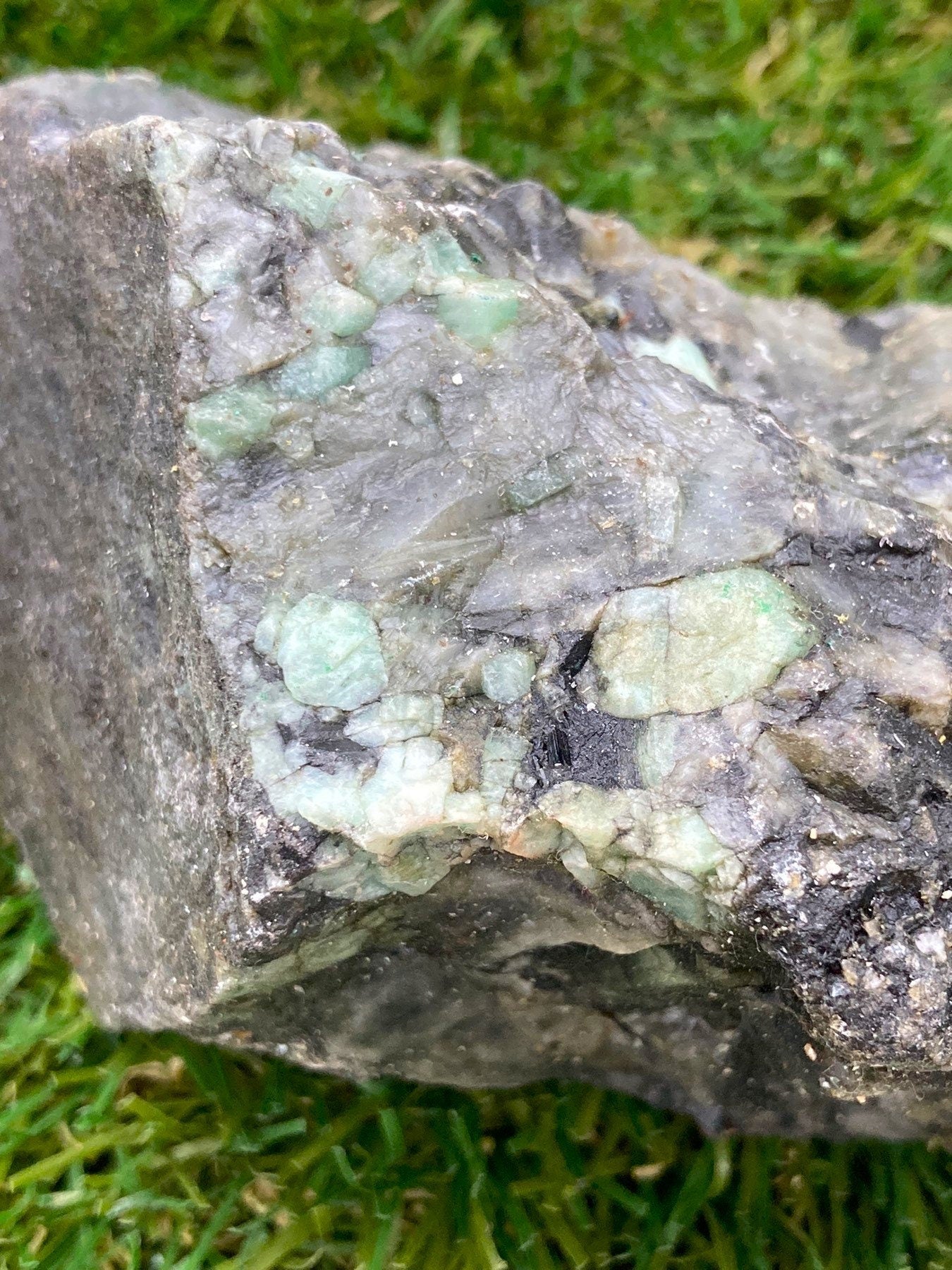 Emerald Natural Rough Crystal Collector Piece