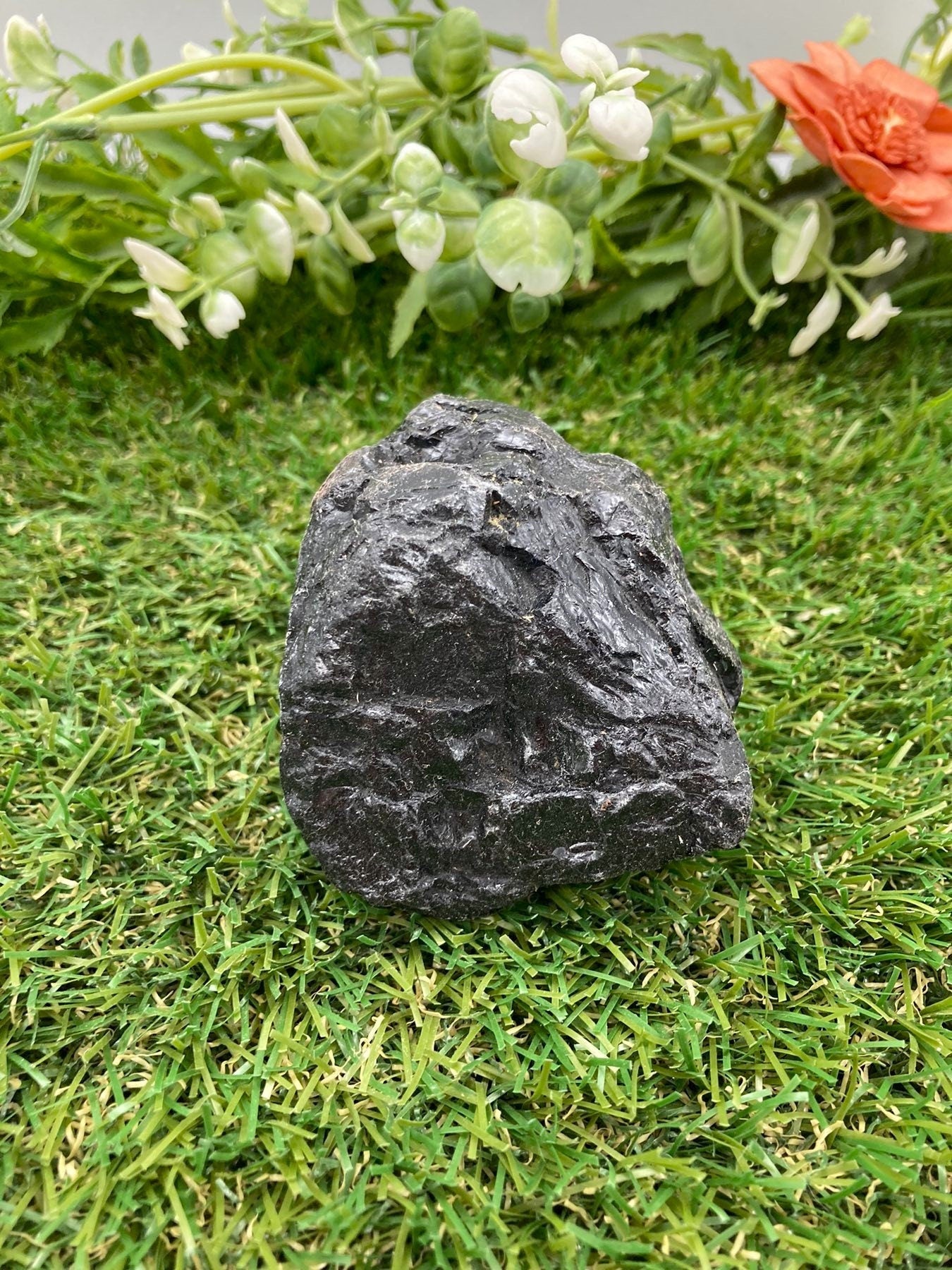 Black Tourmaline Natural Raw Crystal - Protection - Grounding - Aura Cleansing