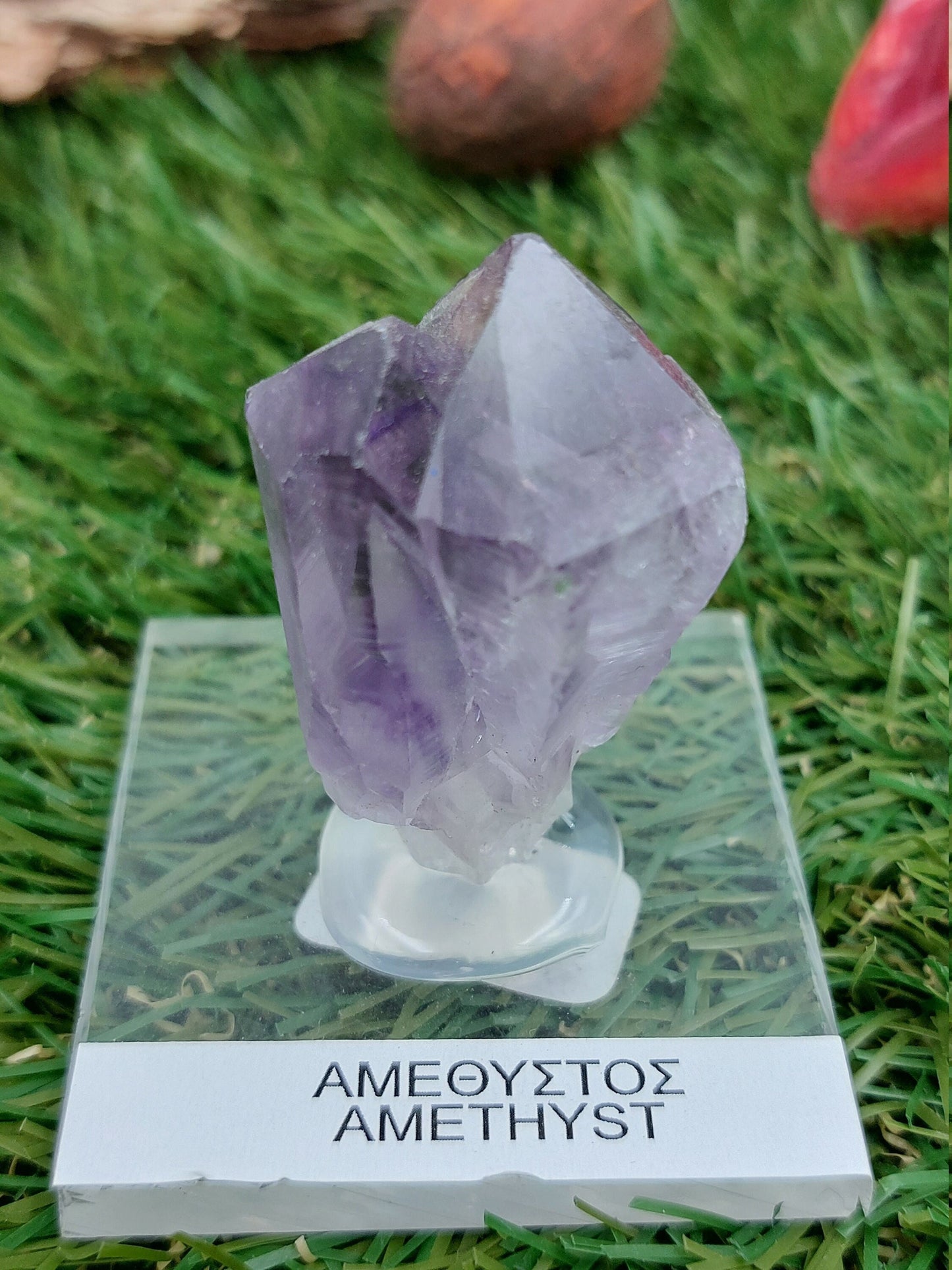 Natural Twin Pointy Amethyst - Extra Quality - Rough Mineral