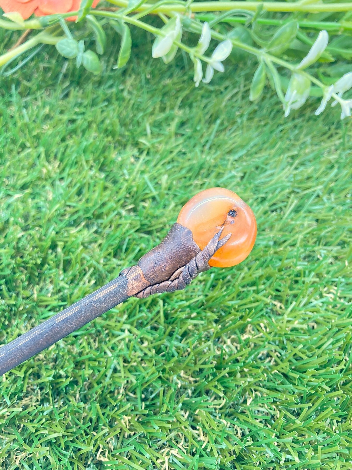 Carnelian Crystal Wand