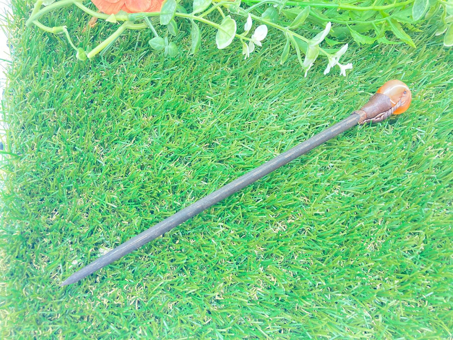 Carnelian Crystal Wand
