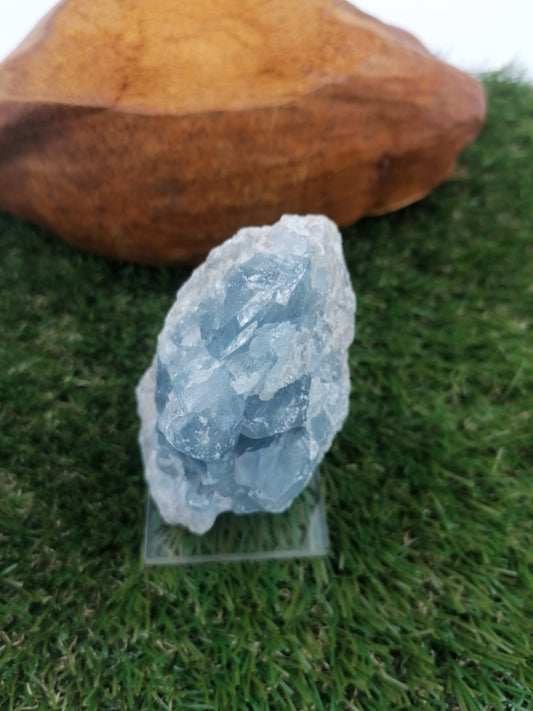 Celestite Crystal Cubes Blue Crystal stone Crystal healing Spiritual stone collection piece