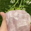 Pink Quartz Rough Crystal- Rose Quartz Rough Stone- Beautiful Pink Crystal for Home Decor Amazing Collector's Piece Extra Quality Crystal