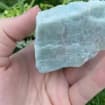 Amazonite Rough Crystal - Light Blue Rough Stone- Amazing Collector's Piece- Extra Quality Rough Mineral