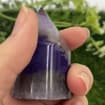 Natural Purple Agate - Agate Point -Agate Tower - Soothing Crystal - Crystal Healing - Chakra