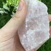 Natural Pink Quartz Rough Crystal - Amazing Collector's Piece Extra Quality