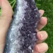 Collector's Amethyst Rough Mineral Crystal - Mineral Home Decor - Feng Shui Crystal - Protection - Meditation Stone