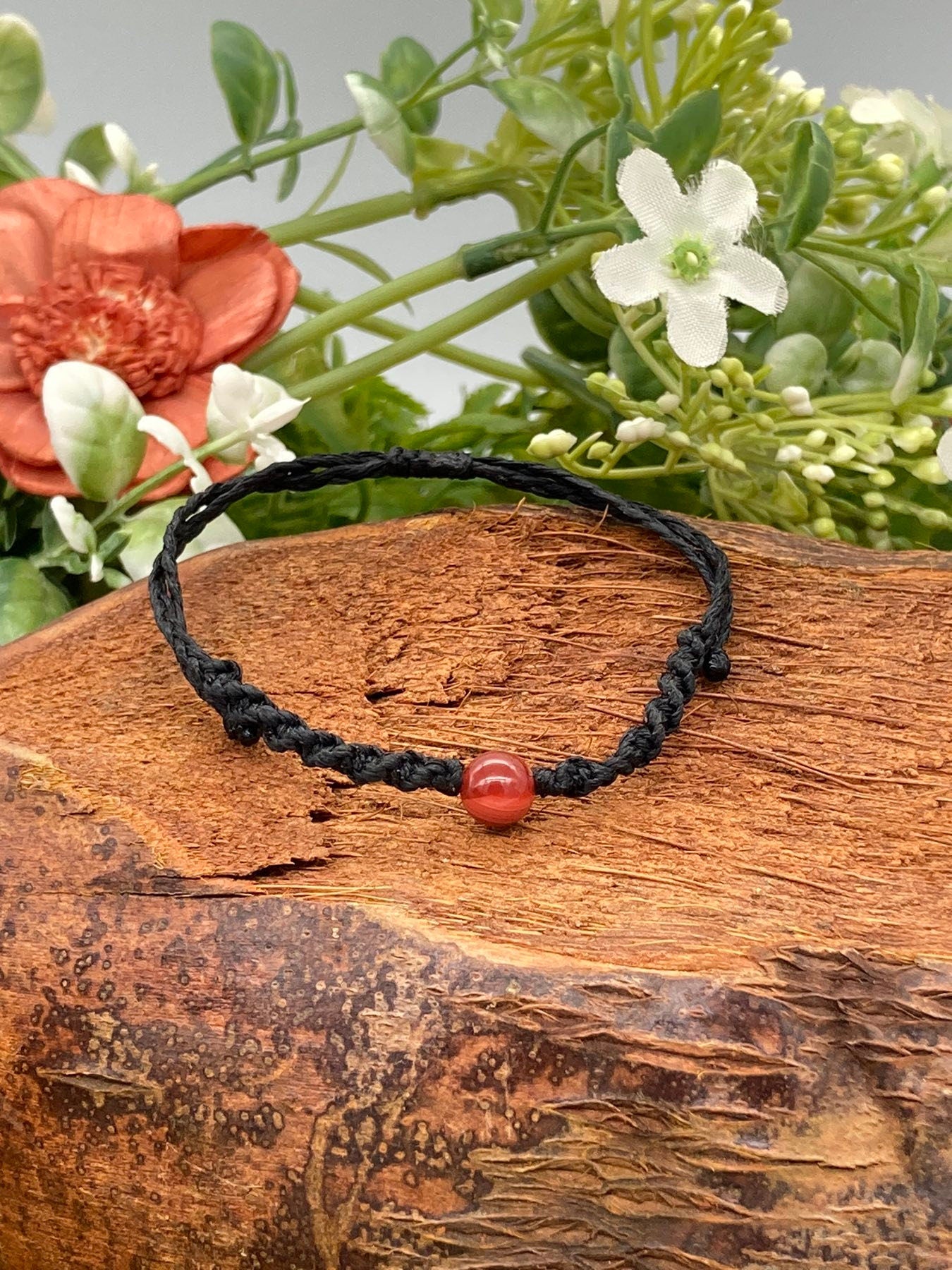 Carnelian Crystal Bracelet